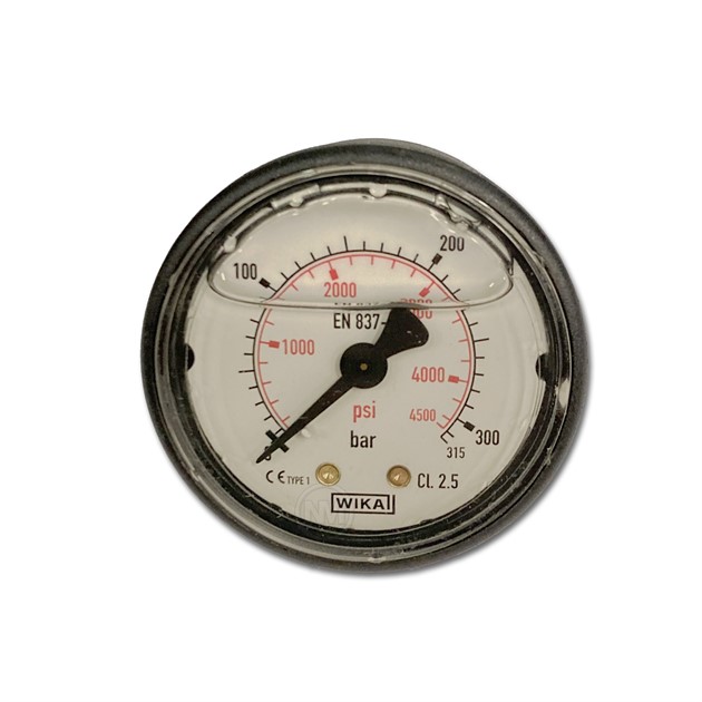 Manometer D.50, 0-315 bar