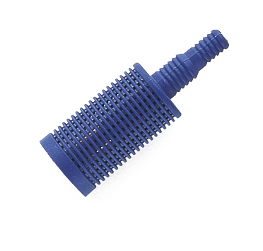 Kemikaliefilter DN 6-8mm utan backventil. Plast. Mässing vikt