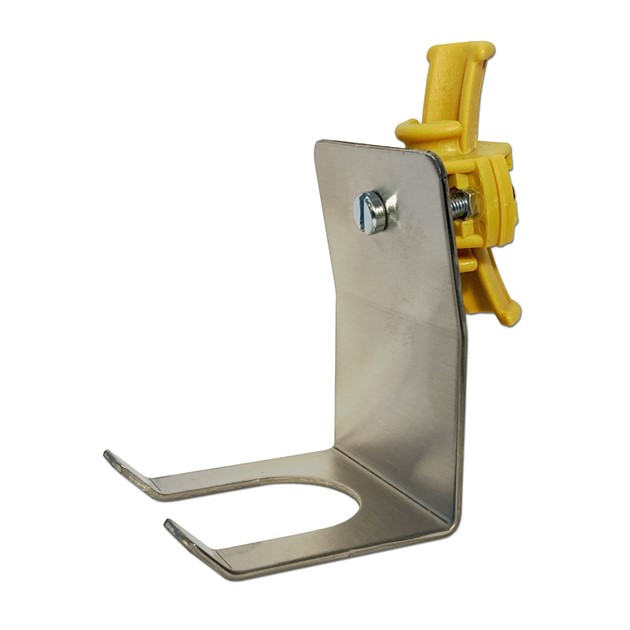 Skumlanshållare för slang