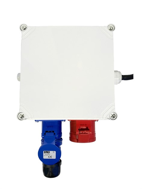 Styrskåp till högtryckstvätt