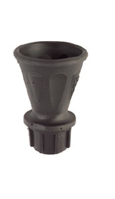 Munstycksskydd svart