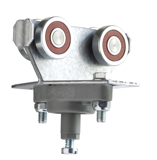 Kabelvagn med kullänk, rostfri