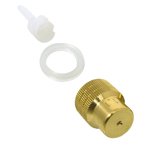 Rundstrålemunstycke mässing