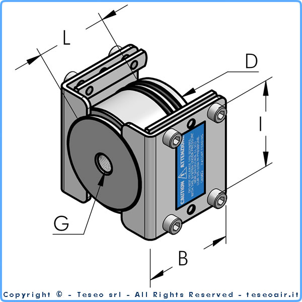 HBS50 Ansl. inv g1/2"BSP