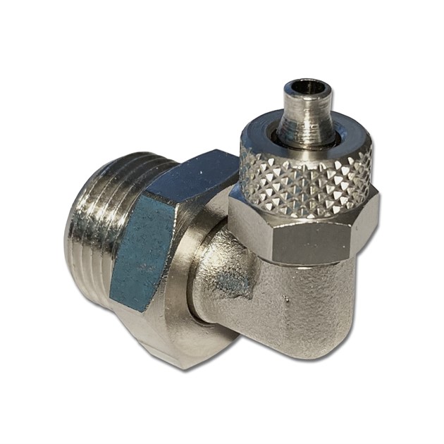 Rapidkoppling, vinkelkoppling vridbar Ø 6/4, 3/8