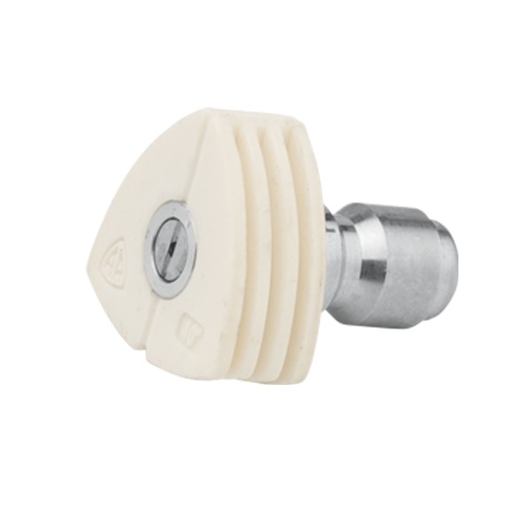 Snabbkopplingsmunstycke (vit) 40° 075