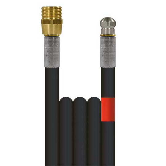 Avloppsrensslang 05 M22 15m inkl munstycke