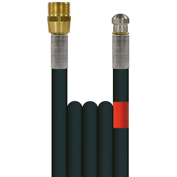 Avloppsrensslang 05 M22 40m inkl munstycke