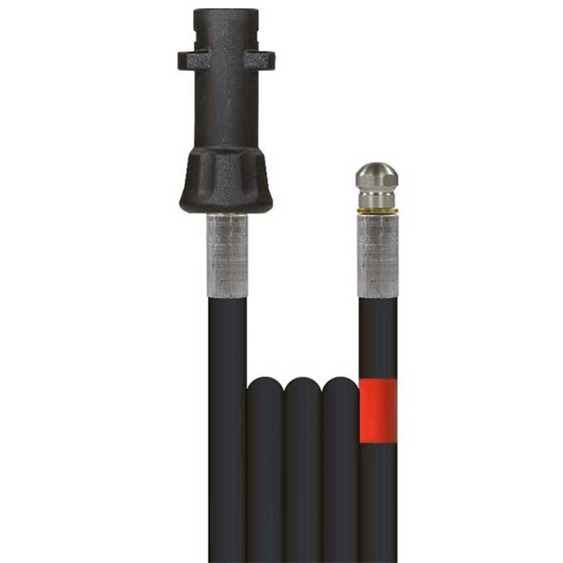 Avloppsrensslang 05 Kärcher 20m inkl munstycke