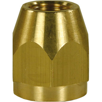 Kåpa i mässing till dyshållare