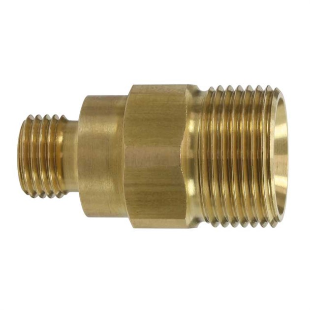 Adapter M22 M-1/4" M Max 400bar lång