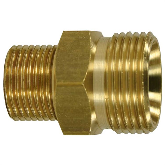 Adapter M22 M-1/4" M Max 400bar