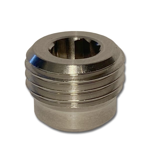 Plug 1/4" 400bar Rostfritt