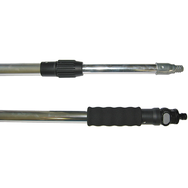 Teleskoplans 2x1200mm Aluminium PRO Svart vattenans.