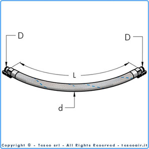 AP25-AP25 Flexslang L=700mm