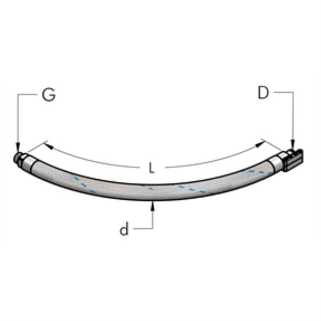 AP25-G3/4" Flexslang (15 bar)