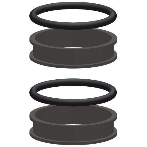 Reparationssats vinklad svivel DN10+12