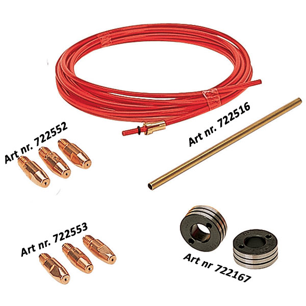 Aluminiumkit till Technomig 243 Wave, Electromig 300 Synergic, 330 Wav