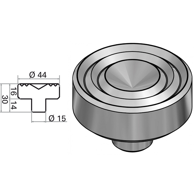 Domkraftsadel 40x60, 22 ton