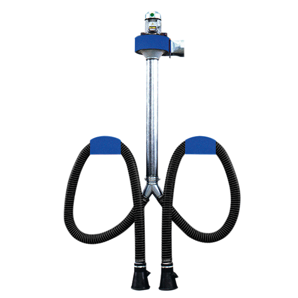 Avgas sats komp. med fläkt och 2st slangar