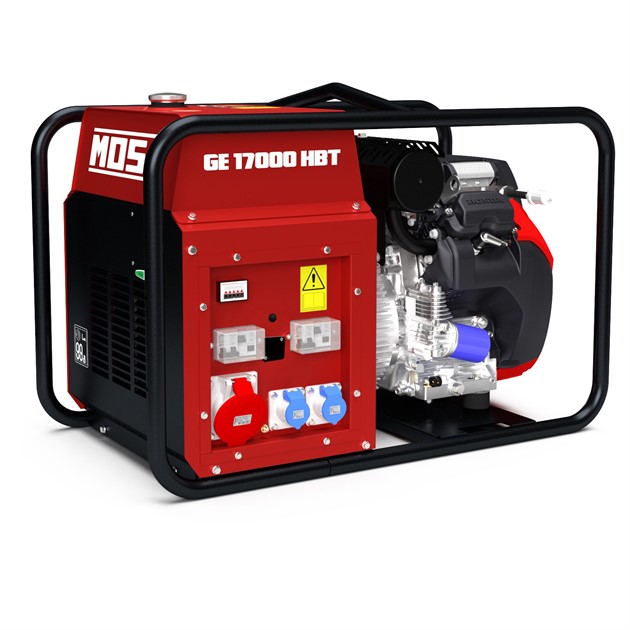 Elverk GE 17000 HBT 14,5kVA 400V / 7,5kVA 230V Honda
