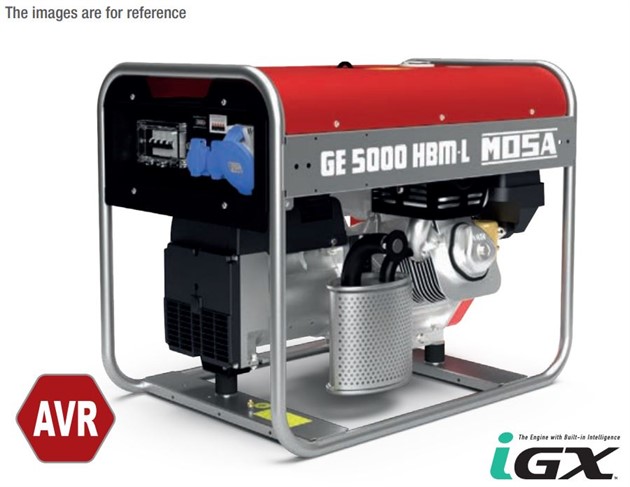 Elverk GE 5000 HBM-L 4,9 kVA 23