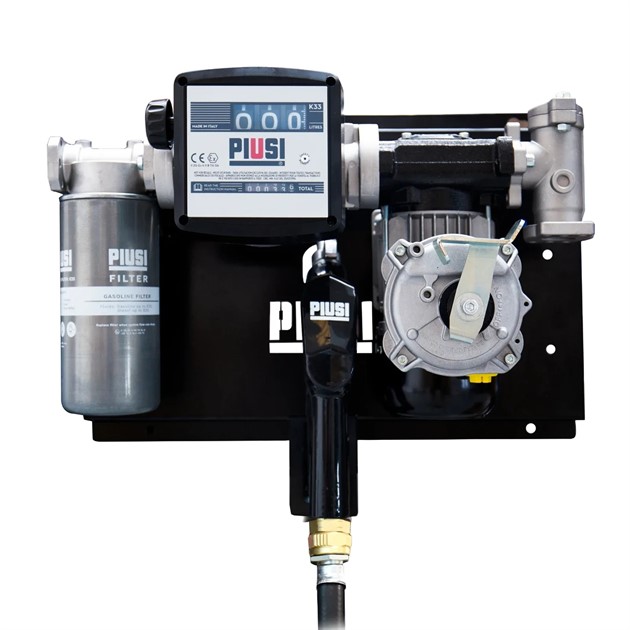 Bensinpump ST Panther EX56 230V med filter, räkneverk & automathandtag