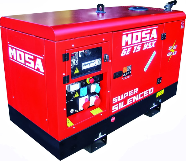 Elverk GE 15 YSX 15kVA 400V / 6,5kVA 230V Yanmar