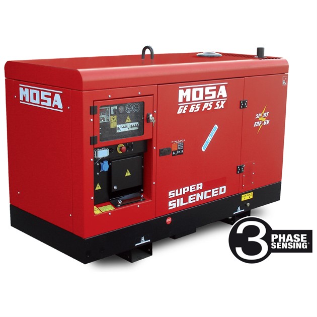 GE 65 PSSX - PERKINS 1103A-33TG2 CON MORSETTIERA (SENZA PRESE) - STAND