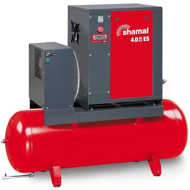 Ghibli 4,0-10-200 ES 5,5Hk 10bar 200l/tank 485l/min med kyltork