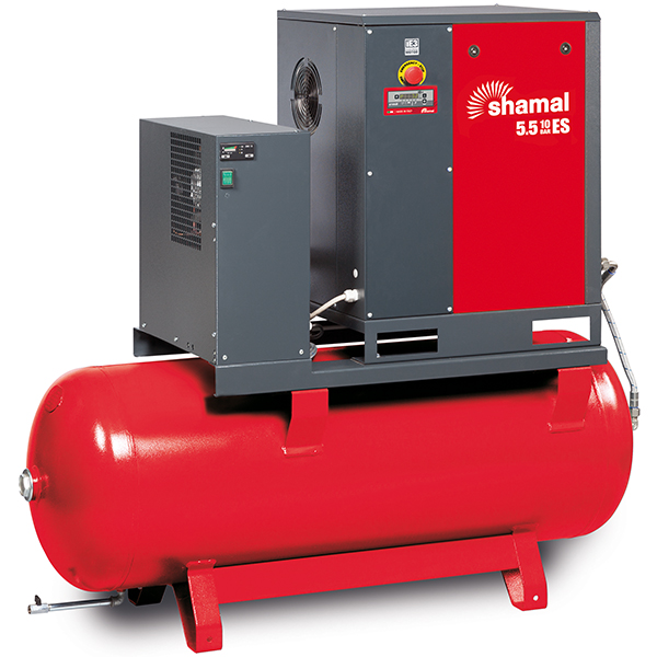 Ghibli 5,5-10-270 ES 7,5Hk 10bar 270l/tank 650l/min med kyltork