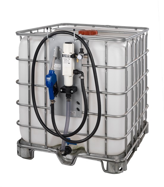 Pump DP2100PN med slang & fäste för 1000l container