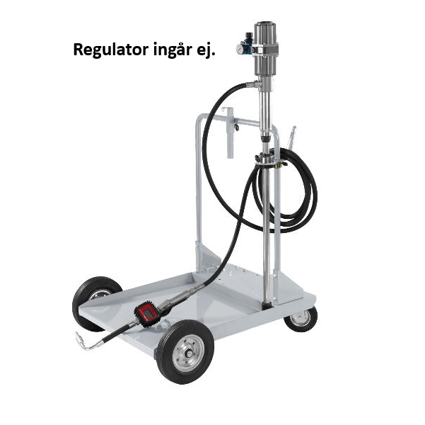 Pumpkit 4:1 för helfat med vagn & 2m slang