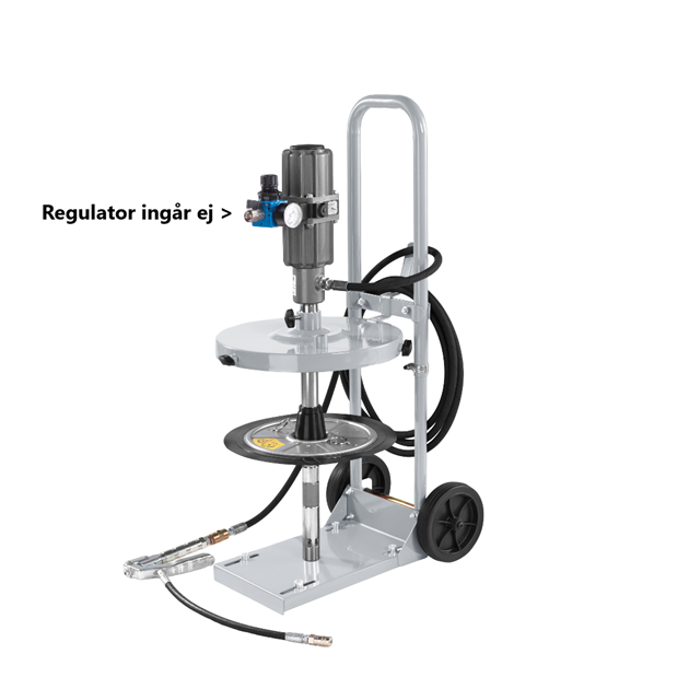 Smörjutrustning 270-310mm med vagn CA030