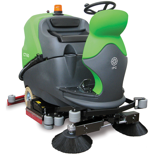 CT160BT75R Åkbar Sopskurmaskin inkl. batteri och laddare