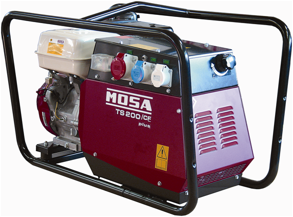 TS200BS/CF Motorsvets, 4m kabelsats ingår