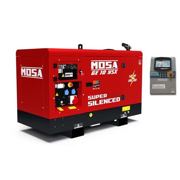 Elverk GE 10 YSX 9,5kVA 400V / 4,5kVA 230V Yanmar EAS 17-809