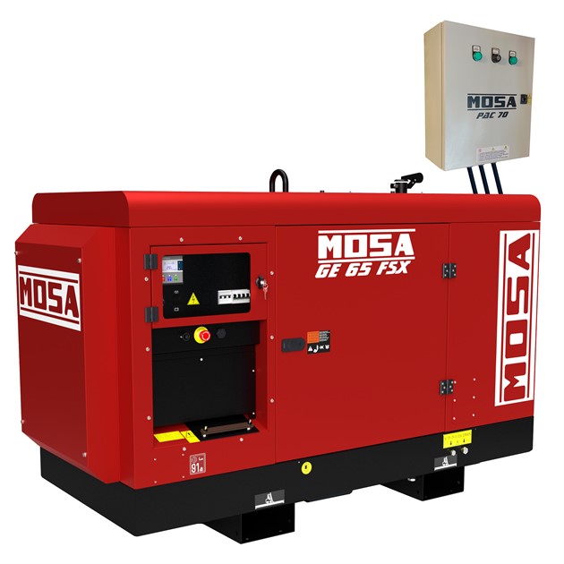 Elverk GE 65 FSX  66kVA 400V /