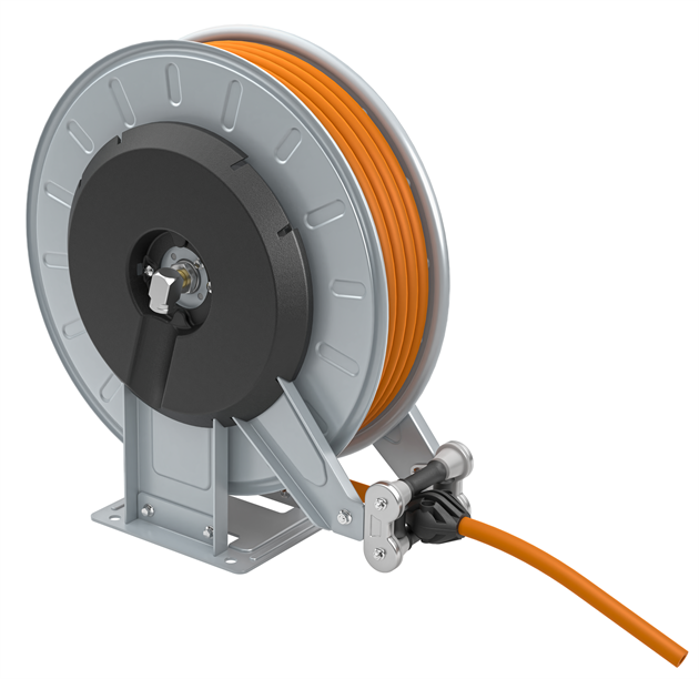 Slangupprullare gasol/metan (ISO3821) 20bar  9x17mm 20m