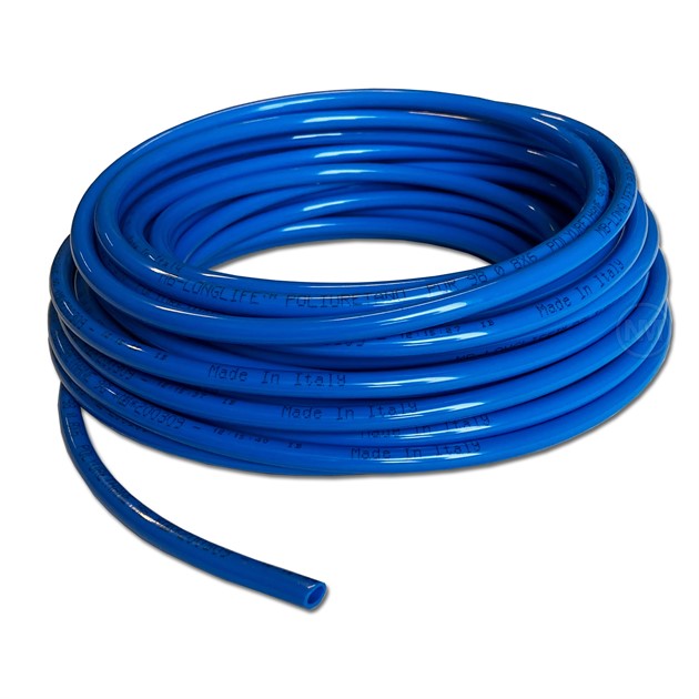 Polyuretanslang PU, 4/2,5 Blå 25m i kartong