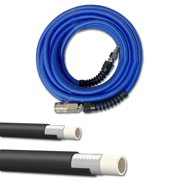 Tryckluft och kemslang  PVC 10-35 Bar
