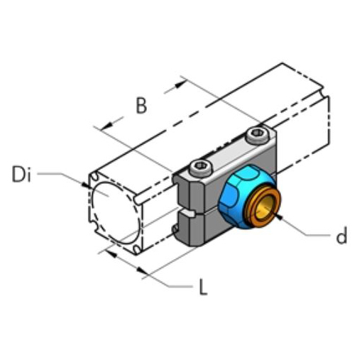 AP22 Instickskoppling D8