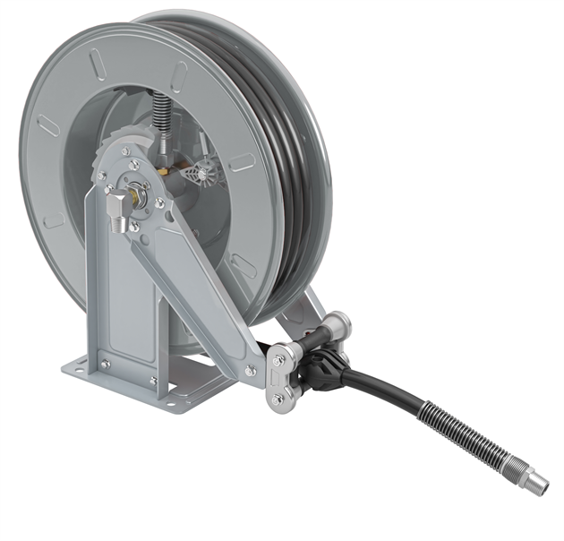 Slangupprullare luft vatten 18bar 10mm 15m