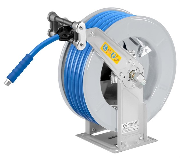 Slangupprullare hetvatten 400bar 10mm 15m