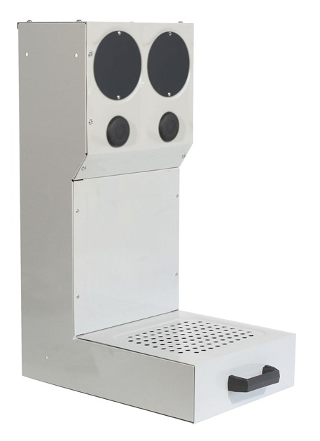 Oljebar med utrymme för 2 kranar